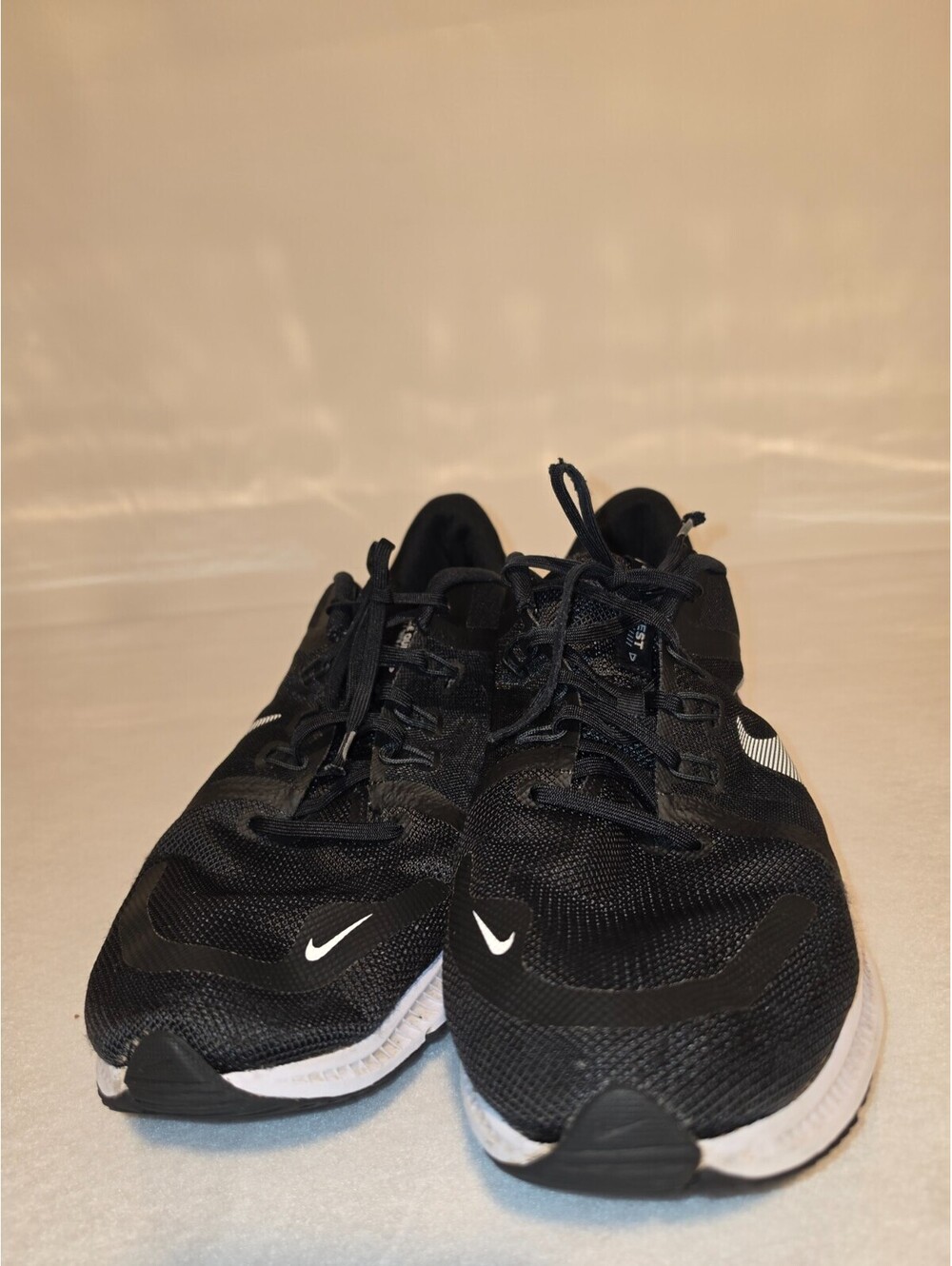 NIKE QUEST 4 MEN’S SIZE 14 BLACK WHITE RUNNING SHOES DA1105-006 ATHLETIC